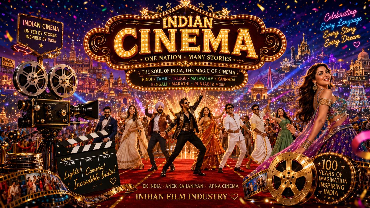Indian cinema, one nation, many stories